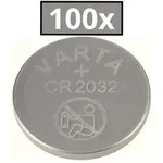 100x Varta Lithium 3V CR2032-P Bulk 3V/220mA lose