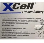 100er Spar-SET XCell CR2032 Lithium-Knopfzelle 3V / 220mAh