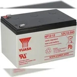 Yuasa NP12-12 AGM-Bleiakku 12V 12Ah VdS &ndash; Faston F2 6,3 mm