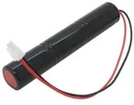 AccuCell Notleuchtenakku NiMH 3,6V 4500mAh L1x3 Mono mit Kabel und Stecker...