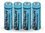 4x Ultralife Lithium 3,6V Batterie LS14500 - AA - UHE-ER14505 LS14500 Li-SOCl2