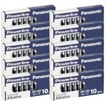 100x MICRO AAA LR03 MN2400 Batterie PANASONIC POWERLINE INDUSTRIAL 1383mAh