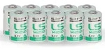 10x Saft Lithium 3,6V Batterie LS 14250 - 1/2 AA - LS14250 Li-SOCl2