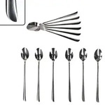 12er Set Twist Latte Macchiato L&ouml;ffel f&uuml;r 12 Personen - 747-480
