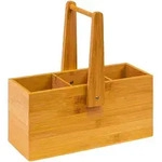 Westmark K&uuml;chen-Organizer/Tischbutler, 3 F&auml;cher, mit Tragegriff, Ma&szlig;e: 26,5...