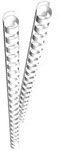 Genie 12377, Binder&uuml;cken, Wei&szlig;, 45 Bl&auml;tter, Kunststoff, 8 mm, 80 mm