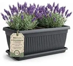 BigDean 3er Pack Blumenk&uuml;bel Jumbo 80x37,5x30,5cm 60 Liter &ndash; Mediterranes...