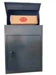 Jet-Line&reg; | Paketbox |Paketablage Briefbox mit Paketfach Gr. L | Metall anthrazit