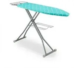 Relaxdays B&uuml;gelbrett f&uuml;r Dampfb&uuml;geleisen, 122 x 39,5 cm, h&ouml;henverstellbar,