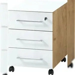 KADIMA DESIGN Rollcontainer 40x50x55 cm | 3 Schubladen Soft-Close &...