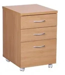 KADIMA DESIGN Rollcontainer OTTAWA 40 x 60 x 45 cm Unterschrank mit Rollen...