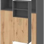b&uuml;m&ouml; Mehrzweckschrank 80cm breit, Aktenschrank o. Schuhschrank hoch, Regal