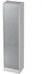 b&uuml;m&ouml; Rollladenschrank in Wei&szlig;/Silber mit Relinggriff - Vertikal...