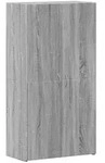 vidaXL Aktenschrank Grau Sonoma 60x32x115 cm Holzwerkstoff
