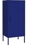 vidaXL Lagerschrank Marineblau 42,5x35x101,5 cm Stahl