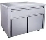Saro Schiebet&uuml;renschrank mit 2 Schubladen, 1200X700mm