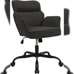 CLP B&uuml;rostuhl Amado Stoff Stoff HBT: 86x62x68 cm dunkelgrau
