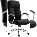 CLP B&uuml;rostuhl Arlen Lederoptik Kunstleder HBT: 115x65x73 cm schwarz