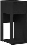 vidaXL Computer-Tower-Unterst&uuml;tzung mit schwarzer Schublade 30x44x74 cm, Modell Soho