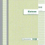 Exacompta 23550E 5x Kassenbuch A4 Einnahme-Ausgabe 50x2Bl -