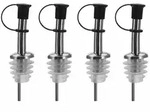 Westmark 4 Ausgie&szlig;er Inox Standard, Silikonkorken,Schlaufenk&auml;ppchen, 453322E3