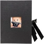Exacompta 77601E 4x Fotobox OfficeByMe, 20x15x5 cm - Schwarz