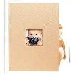Exacompta 77602E 4x Fotobox OfficeByMe, 20x15x5 cm - Beige