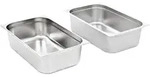 vidaXL Gastronormbeh&auml;lter 2 Stk. GN 1/1 150 mm Edelstahl