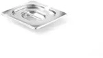 Hendi GN-Deckel mit L&ouml;ffelaussparung Profi Line GN1/6 aus Edelstahl