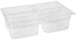 Hendi Gastronorm Beh&auml;lter 1/4, 265x162x65 mm, transparent