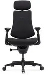 LiberNovo Omni SE Dynamischer ergonomischer Stuhl 48 cm Sitztiefe Stoff schwarz