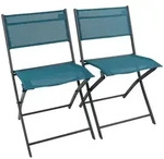 VCM Gartenstuhl Sumila Blau H. 79 x B. 45 x T. 46 cm