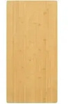 vidaXL Tischplatte 50x100x4 cm Bambus