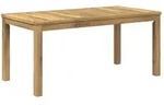 vidaXL Couchtisch Wei&szlig; 50 x 100,5 x 45 cm Massivholz Akazie