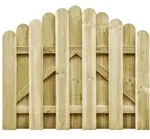 vidaXL Gartentor Impr&auml;gniertes Kiefernholz 100x75 cm
