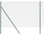 vidaXL Zaunpfosten Gr&uuml;n 10 x 1,5 m (12 x 12 mm Maschenweite) Stahl
