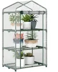 Outsunny-Gew&auml;chshaus-69L x 49B x 125H cm-Transparent