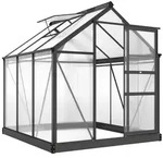 Outsunny-Gew&auml;chshaus-190L x 192B x 201H cm-Grau