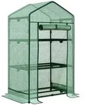 Outsunny - Mini Gew&auml;chshaus - 69L x 49B x 125H cm - gr&uuml;n