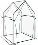 Outsunny - Foliengew&auml;chshaus - 90L x 90B x 145Hcm - transparent