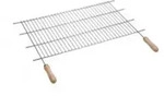 Zink Barbecue Grill. 80X40Cm Sauvic Holz Griffe