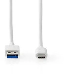 Nedis USB-Kabel - USB 3.2 Gen 2 - USB-A Stecker - USB-C Stecker - 60 W - 10 Gbps -