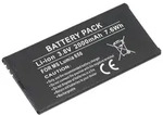 AccuCell Akku passend f&uuml;r Microsoft Lumia BV-T3G, Lumia 650, Lumia 650 DS 3,8 Volt