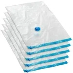 tectake 5 Vakuumbeutel - S (40 x 60 cm) transparent