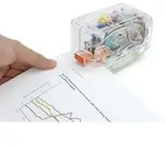 RAPESCO Elektroheftger&auml;t 626EL USB/Batterie transparent