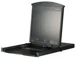 ATEN KL1508AiM KVM Over IP Switch, 8 Port, 43cm LCD, VGA, PS/2-USB, CH-Layout