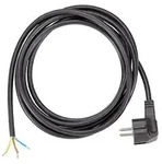 BACHMANN Zuleitung H05VV-F 3G1,5 3m, schwarz, einzeln verpackt