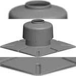 Atec M&uuml;ndungsset PolyTop aus Kunststoff DN 80