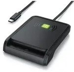 CSL USB Chipkartenleser mit NFC SmartCard Reader SIM Kartenleseger&auml;t kompatibel mit