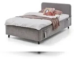 Meise M&ouml;bel Jugendbett Cosy 120x200 cm | Bettgestell | USB | 4 Betttaschen 